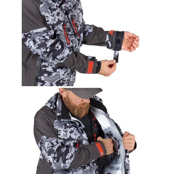 Norfin kalvopuku Pro Dry 3, camo/harmaa XXL