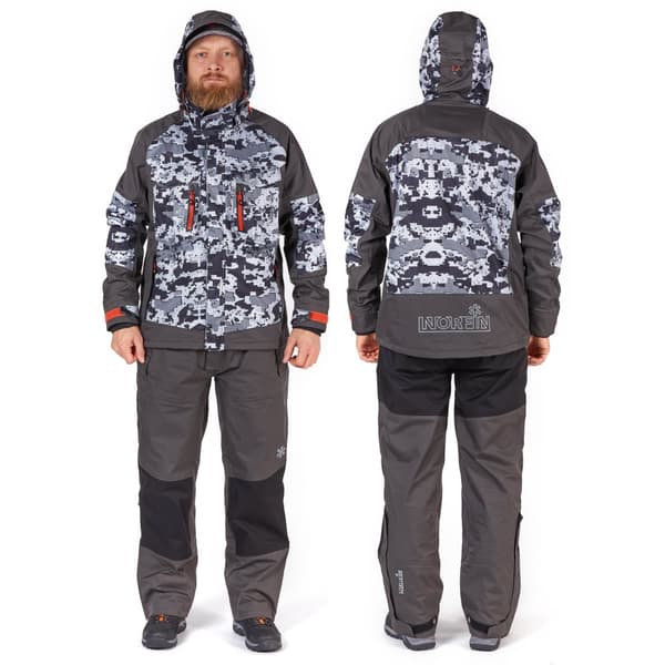 Norfin kalvopuku Pro Dry 3, camo/harmaa XXL