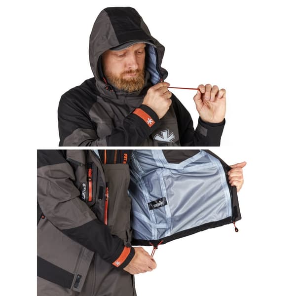 Norfin kalvopuku Pro Dry 3, harmaa/musta M