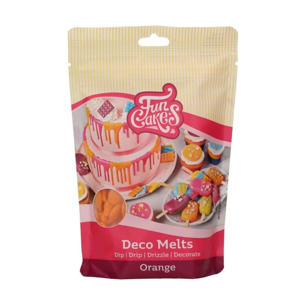 Orange Deco Melts FunCakes 250g