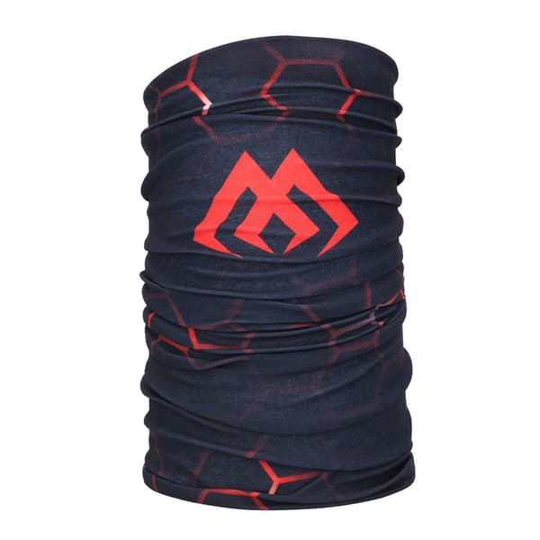 Mikado Neck Warmer 007 - Black/Red