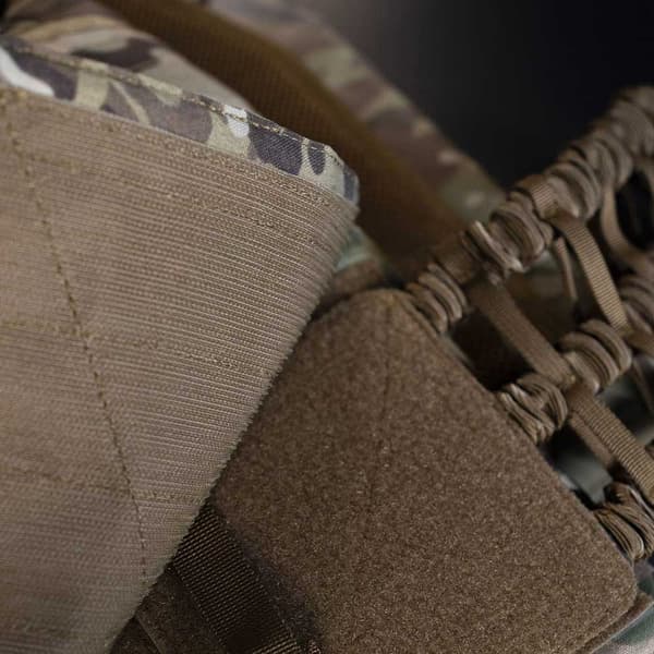 Pentagon Vest Milon Plate Brun