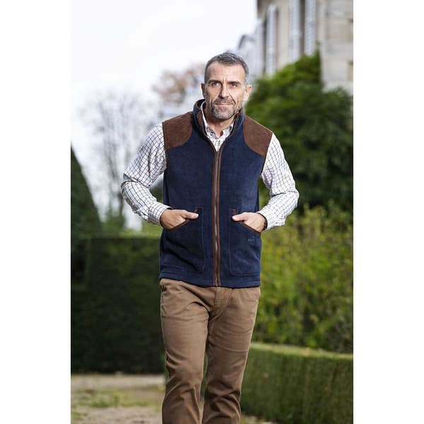 Baleno Vest Newington Brun,Blå 2XL