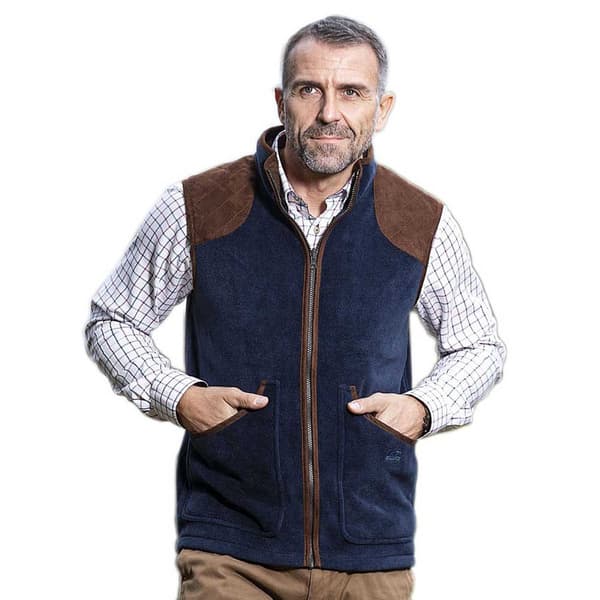 Baleno Vest Newington Brun,Blå 2XL