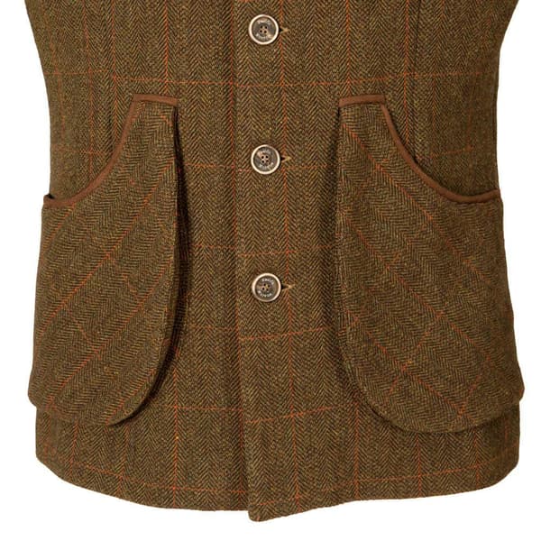 Pasion Morena Skytteväst New Tweed Brun 4XL