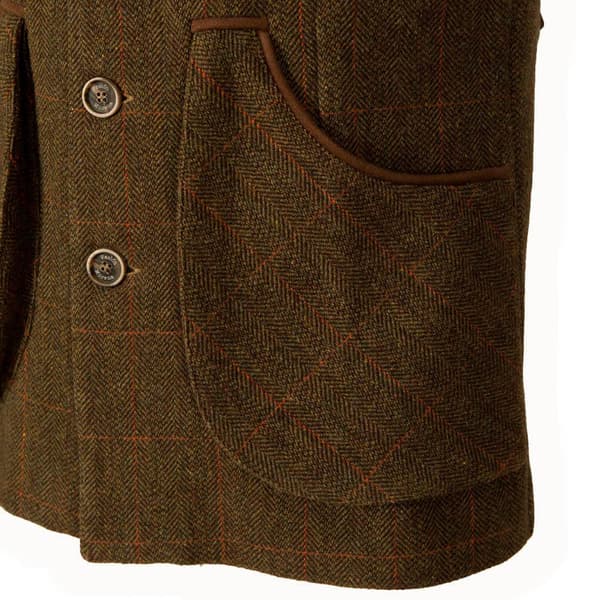 Pasion Morena Skytteväst New Tweed Brun 4XL