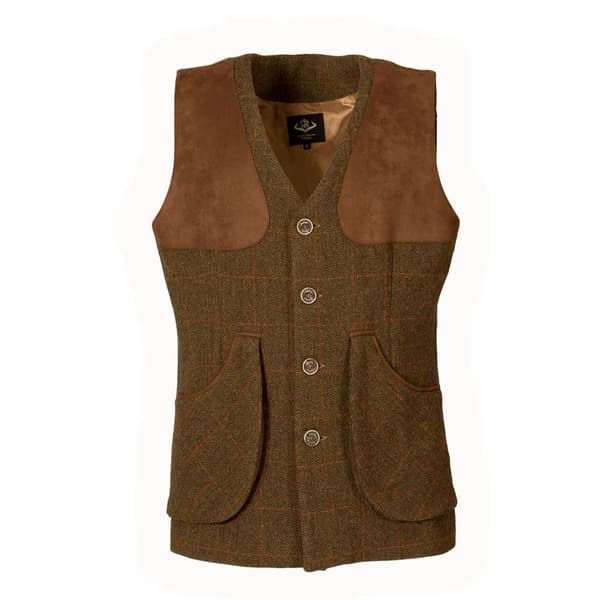 Pasion Morena Skytteväst New Tweed Brun 4XL