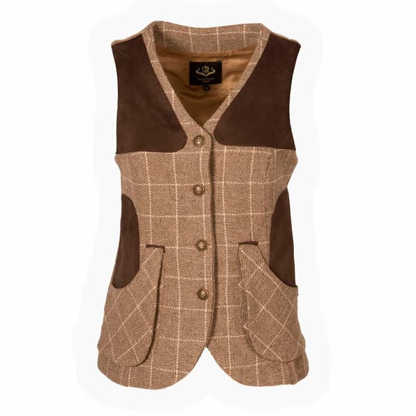 Pasion Morena Forstærkning Skydevest Tweed Brun L