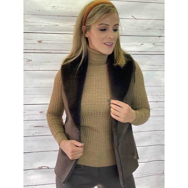 Pasion Morena Vest Lilly Brun XS