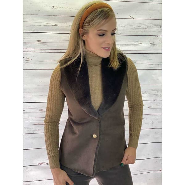 Pasion Morena Vest Lilly Brun XS