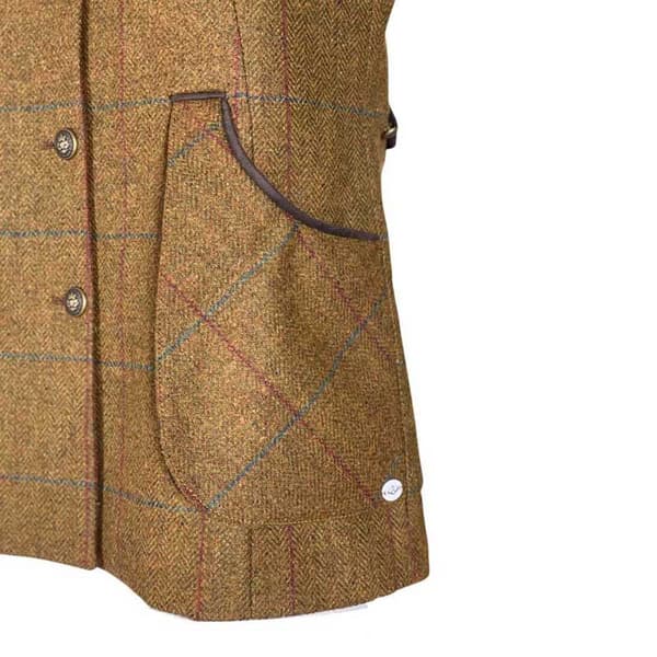 Pasion Morena Skydevest Tweed Brun M