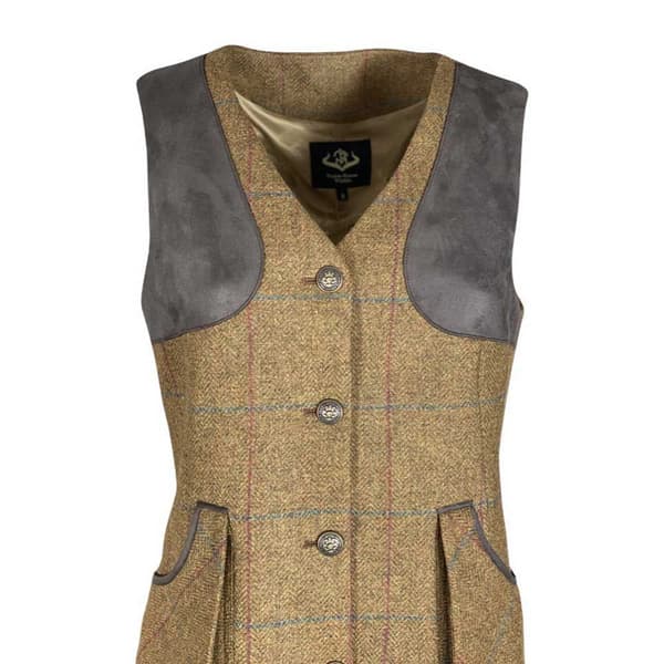 Pasion Morena Skydevest Tweed Brun M