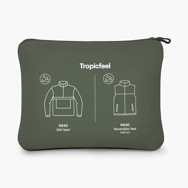 Tropicfeel Vest Ns40 Grøn XL Mand