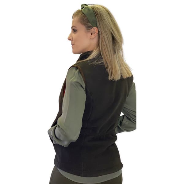 Pasion Morena Polar Vest Reversible Orange 2XL