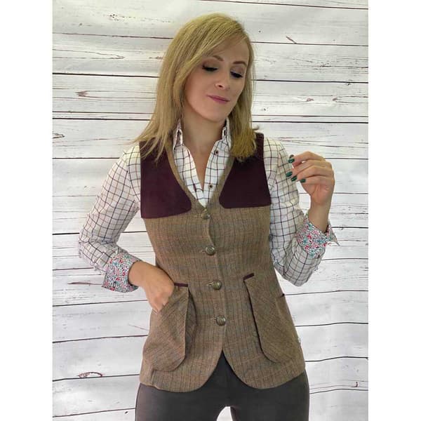 Pasion Morena Vest Tiffany Brun XL
