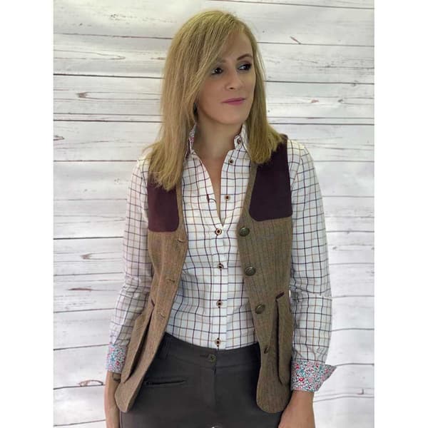 Pasion Morena Vest Tiffany Brun XL