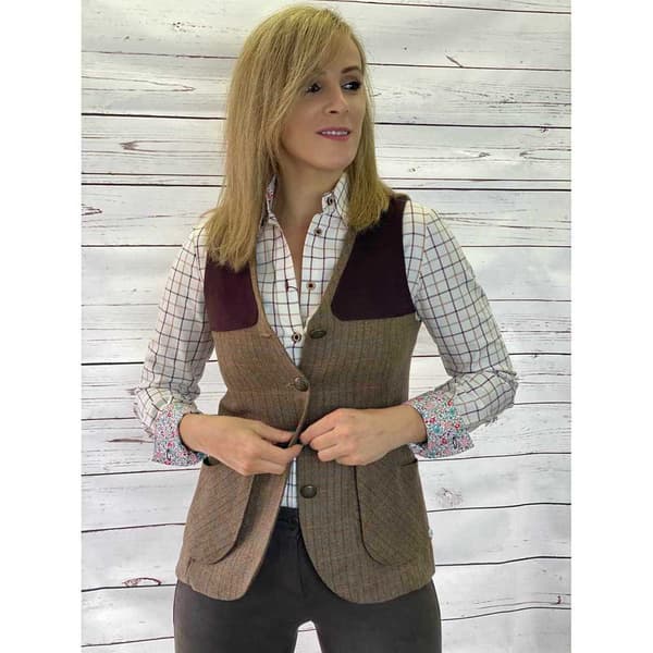 Pasion Morena Vest Tiffany Brun XL