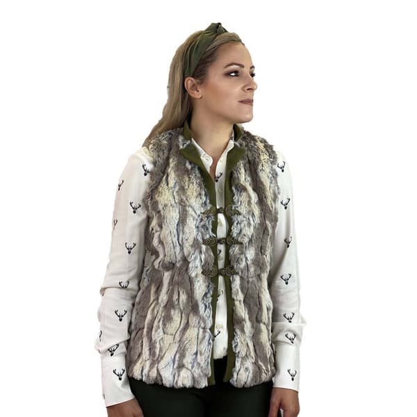 Pasion Morena Hårväst Tweed 0803605 Grönt S