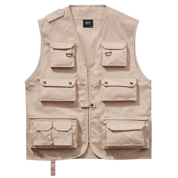 Brandit Vest Hunting Beige 4XL Mand