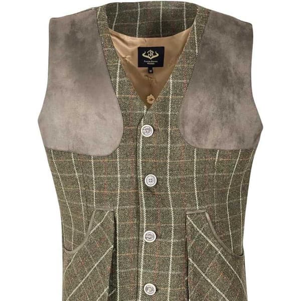 Pasion Morena Tweed Skydevest 702652 Brun L