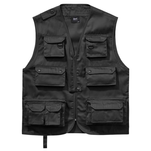 Brandit Väst Hunting Svart 6XL Man