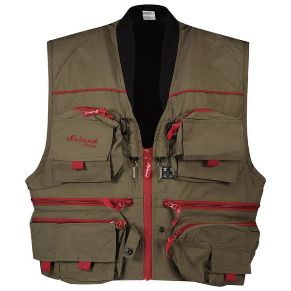Seland Lang Vest Pro Blå M Mand