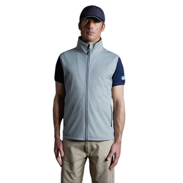 North Sails Performance Väst Race Soft Shell+ Grå M Man