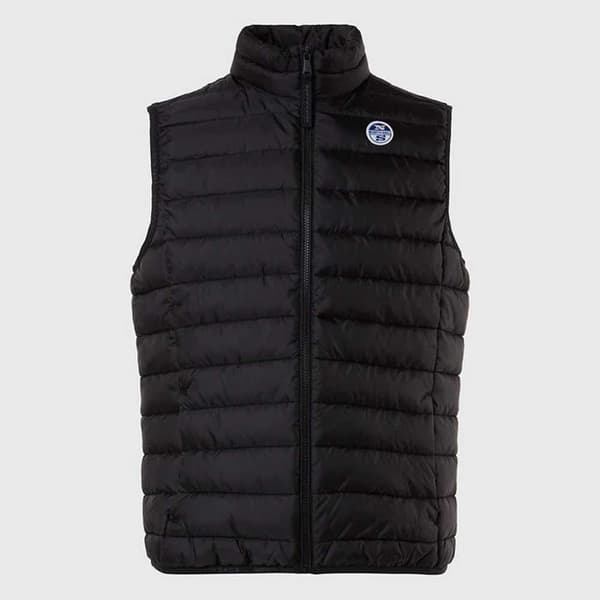 North Sails Vest Skye Sort 2XL Mand