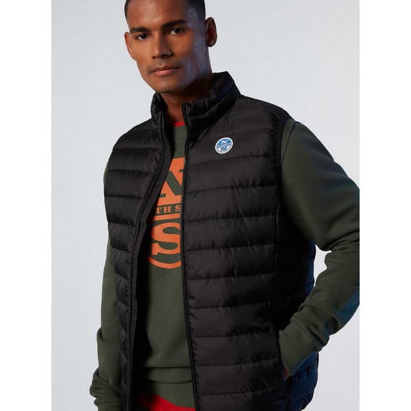 North Sails Vest Skye Sort 2XL Mand