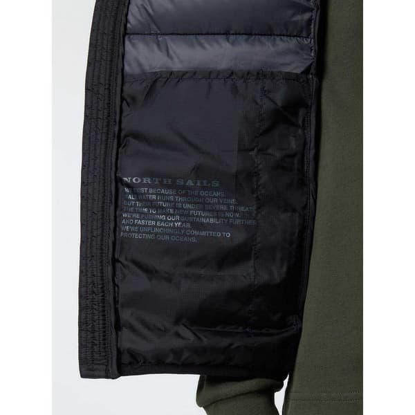 North Sails Vest Skye Sort 2XL Mand