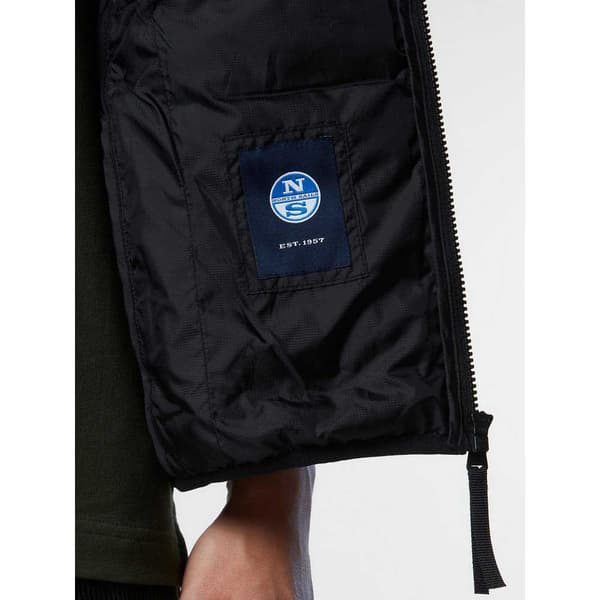 North Sails Vest Skye Sort 2XL Mand