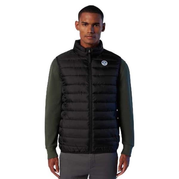 North Sails Vest Skye Sort 2XL Mand