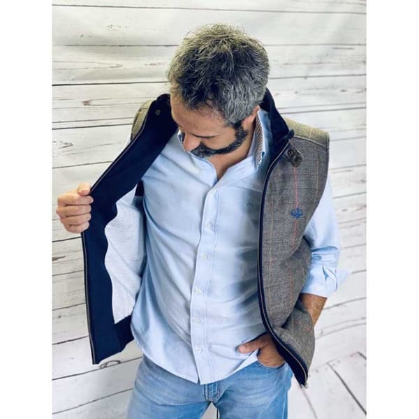 Pasion Morena Polstret Vest Sean Grøn S