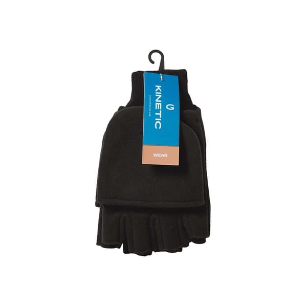 Kinetic Hanskerr Wind Stop Fold Over Mitt Storlek M Svart