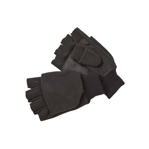 Kinetic Hanskerr Wind Stop Fold Over Mitt Storlek M Svart