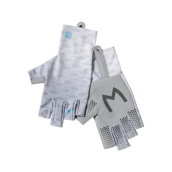 Westin Solar UPF Half Finger Glove M Grey