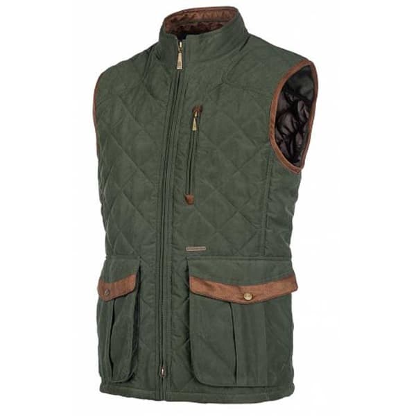 Baleno Thames Quilted Väst Grönt 3XL