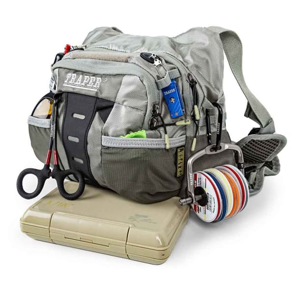 Traper Fly Combo Active Chest Pack Väst Grå  Man
