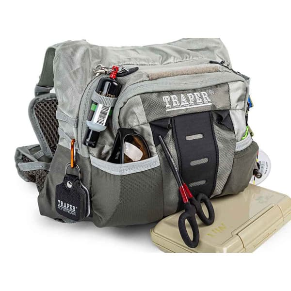 Traper Fly Combo Active Chest Pack Väst Grå  Man