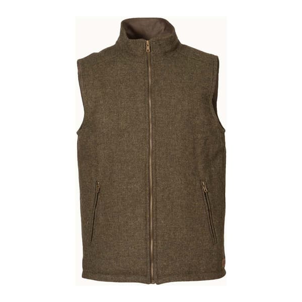 Pasion Morena Tweed Padded Väst Grönt M