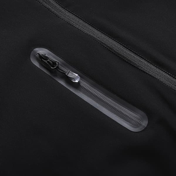 INF Sort opvarmet jakke (batteri medfølger ikke)