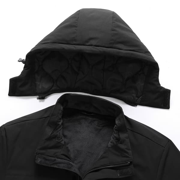 INF Uppvärmd Väst 5588, 9 Värmezoner - Svart (6XL)