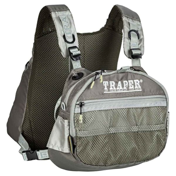 Traper Fly Active Chest Pack Väst Grå  Man