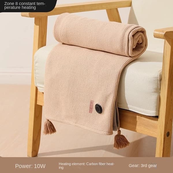 INF Lämmitetty huivi - USB-virtainen mukavuus Beige