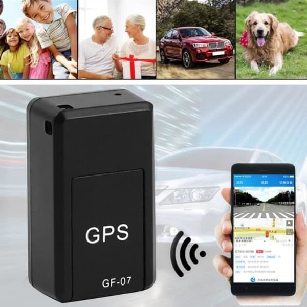 GF07 Mini Magnetic Car Gps Locator, Realtidsspårningsenhet Magnetisk GPS Locator