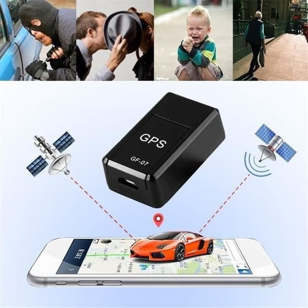 LOCATION,GF07--Mini Car Magnetic GPS Locator GF07, Realtidsspårningsenhet Magnetisk GPS Locator l