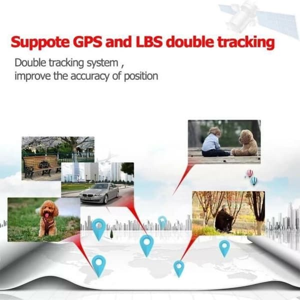 AC13326-Mini magnetisk bil GPS-lokalisering GF07 GPS-spårningsenhet FR Realtidslokator