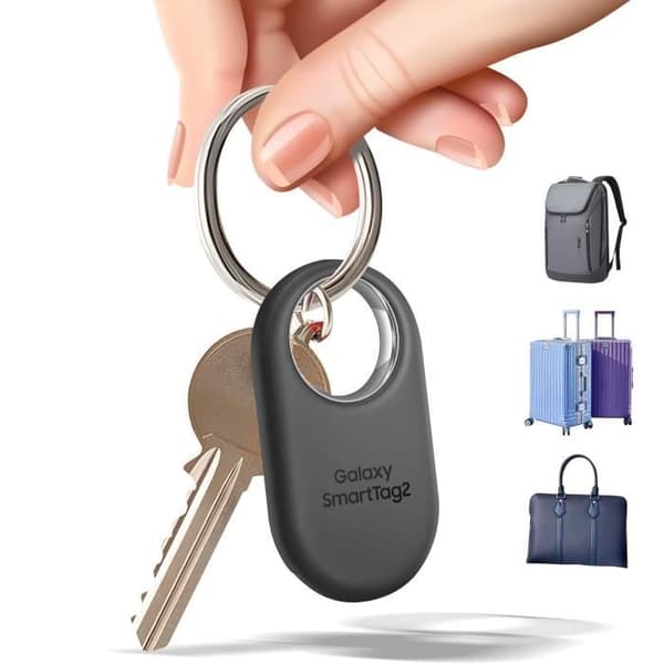 Galaxy SmartTag 2 Tracker Plats Bluetooth NFC-teknik Samsung Svart
