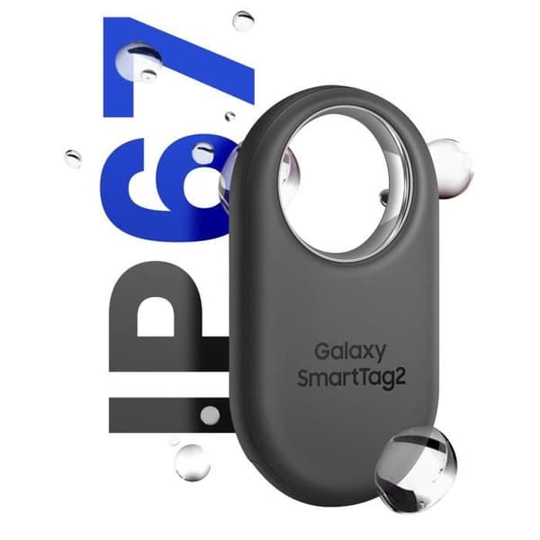 Galaxy SmartTag 2 Tracker Plats Bluetooth NFC-teknik Samsung Svart
