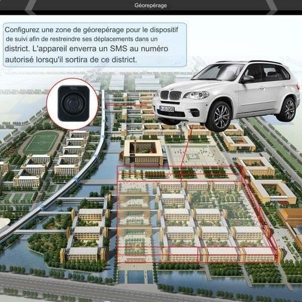 4G GPS Tracker Snitch Realtidsspårning Geo Fence SOS-knapp